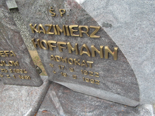 Kazimierz Hoffman 1922 Włocławek Michelin - Grobonet - Wyszukiwarka osób pochowanych