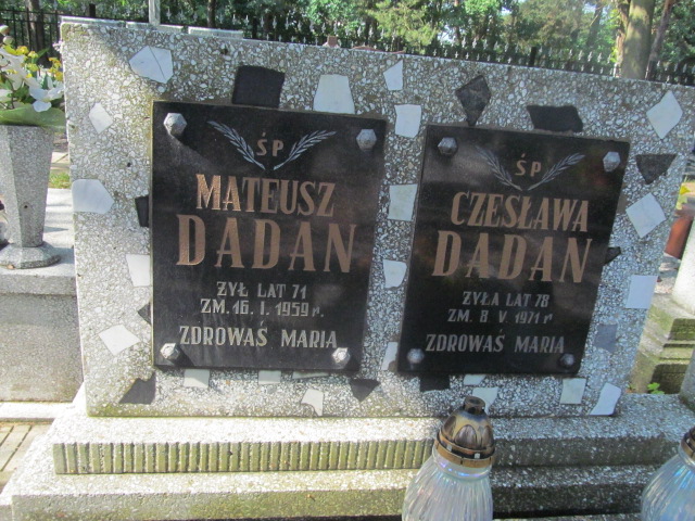 Mateusz Dadan Włocławek Michelin - Grobonet - Wyszukiwarka osób pochowanych