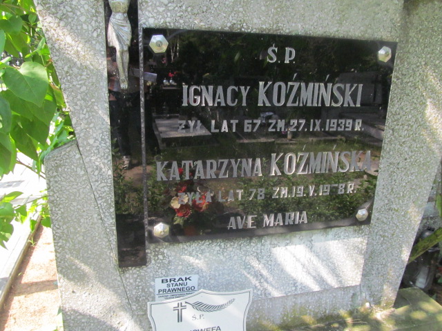 Genowefa Koźmińska Włocławek Michelin - Grobonet - Wyszukiwarka osób pochowanych