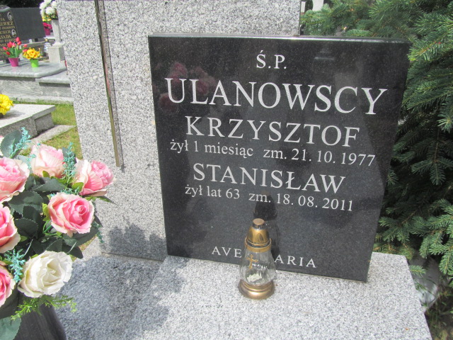 Krzysztof Ulanowski Włocławek Michelin - Grobonet - Wyszukiwarka osób pochowanych