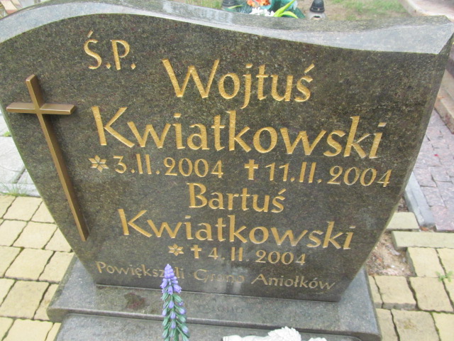 Bartosz Kwiatkowski 2004 Włocławek Michelin - Grobonet - Wyszukiwarka osób pochowanych