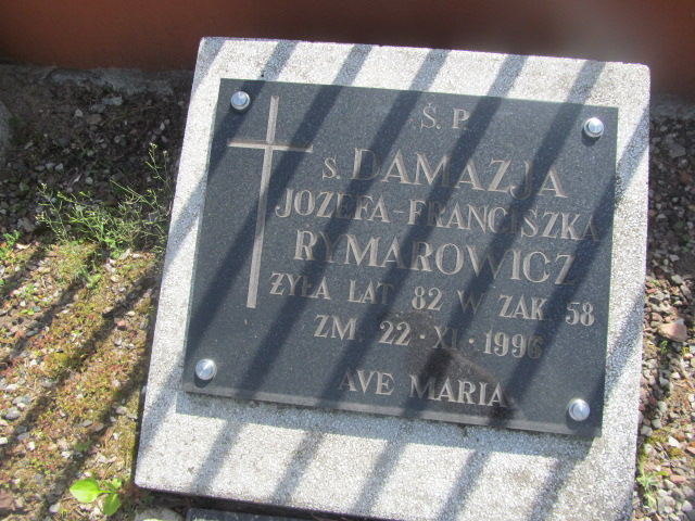 Damazja Józefa Franciszka Rymanowicz Włocławek Michelin - Grobonet - Wyszukiwarka osób pochowanych