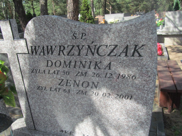 Dominika Wawrzyńczak Włocławek Michelin - Grobonet - Wyszukiwarka osób pochowanych