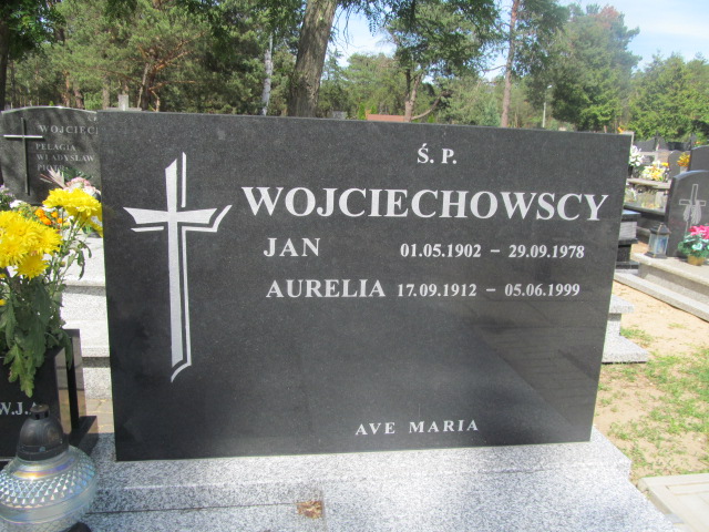 Aurelia Wojciechowska 1912 Włocławek Michelin - Grobonet - Wyszukiwarka osób pochowanych