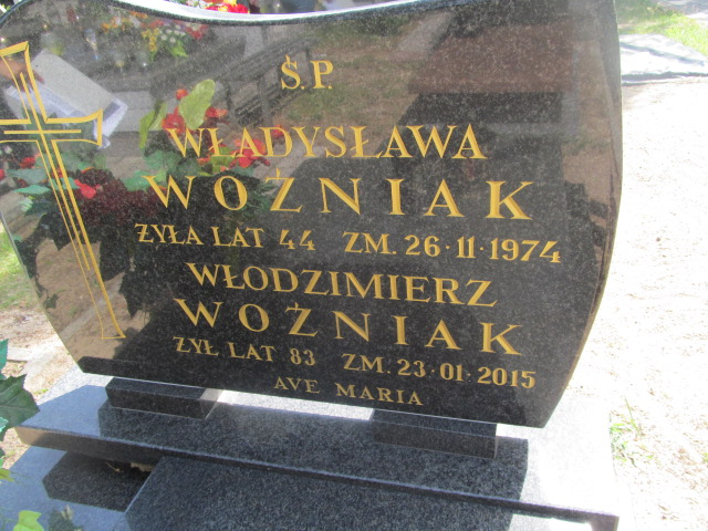 Władysława Woźniak Włocławek Michelin - Grobonet - Wyszukiwarka osób pochowanych
