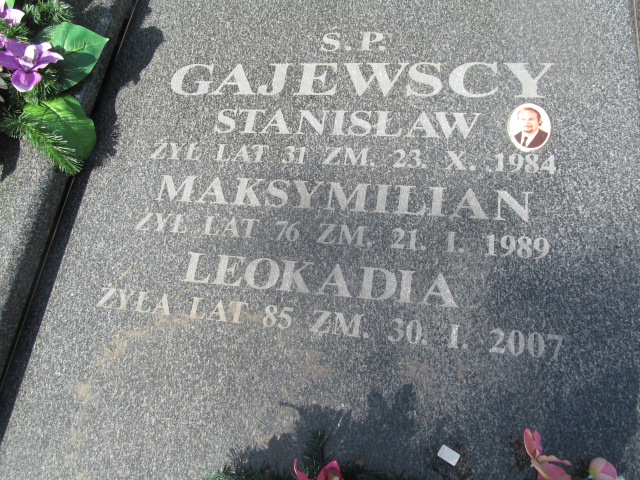 Andrzej Gajewski Włocławek Michelin - Grobonet - Wyszukiwarka osób pochowanych