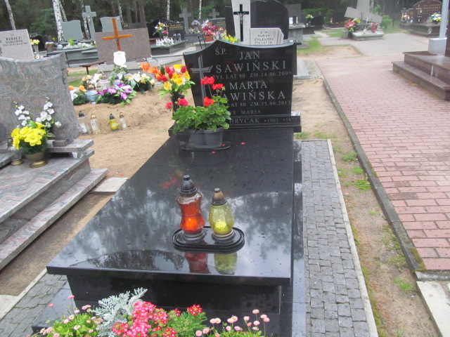 Grób Ewa Sawińska 