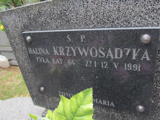 Grób Halina Krzywosądzka