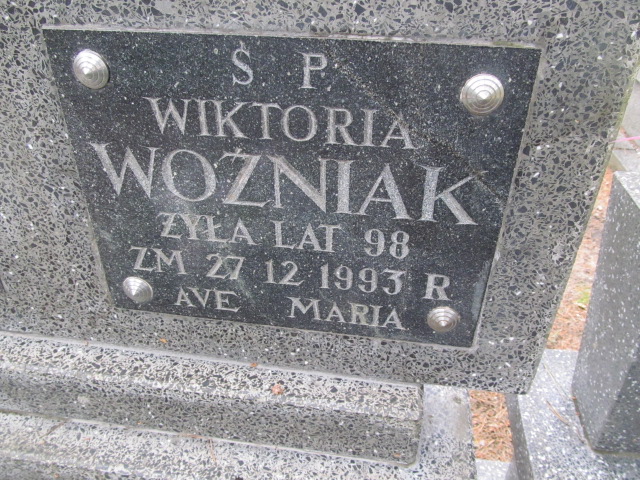 Wiktoria Woźniak Włocławek Michelin - Grobonet - Wyszukiwarka osób pochowanych