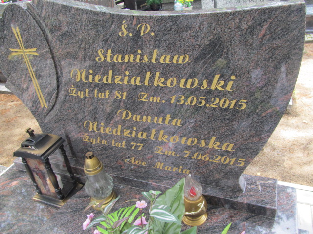 Danuta Niedziałkowska Włocławek Michelin - Grobonet - Wyszukiwarka osób pochowanych