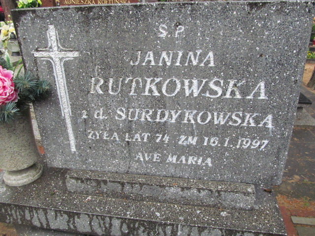 Janina Rutkowska Włocławek Michelin - Grobonet - Wyszukiwarka osób pochowanych