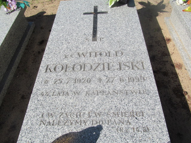Witold Kołodziejski 1920 Włocławek Michelin - Grobonet - Wyszukiwarka osób pochowanych