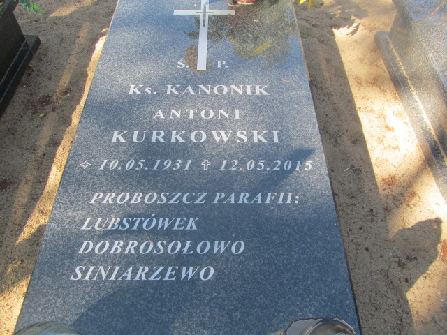 Grób Antoni Kurkowski