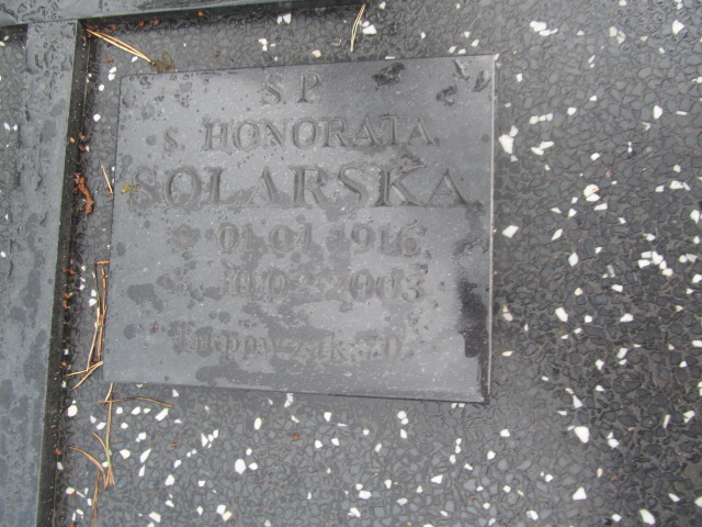 Honorata Solarska 1916 Włocławek Michelin - Grobonet - Wyszukiwarka osób pochowanych